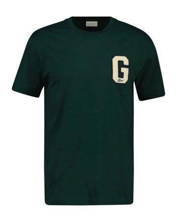 T- Shirt Mε Κεντημένο G GANT